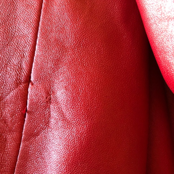 Ellen Tracy Vintage Leather Jacket size small - Picture 4 of 14